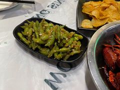 蒜香毛豆-虎虎龙虾大排档(双井店)