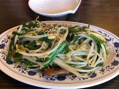 韭菜炒猪肝-拉面莊夢語＆中华料理八椿