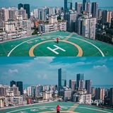 重庆打卡📷火遍全国的明星同款停机坪，高空绝佳视角