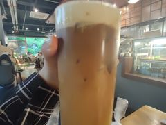 桂花绵云燕麦拿铁-咖法森林·咖啡  酒吧(天河店)