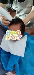 -慧婴轩婴儿理胎发胎毛笔胎毛画手足印(通州店)