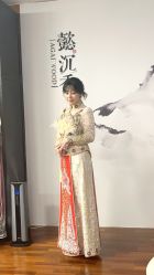 -懿沉香中式嫁衣礼服秀禾服龙凤褂马来褂旗袍总店