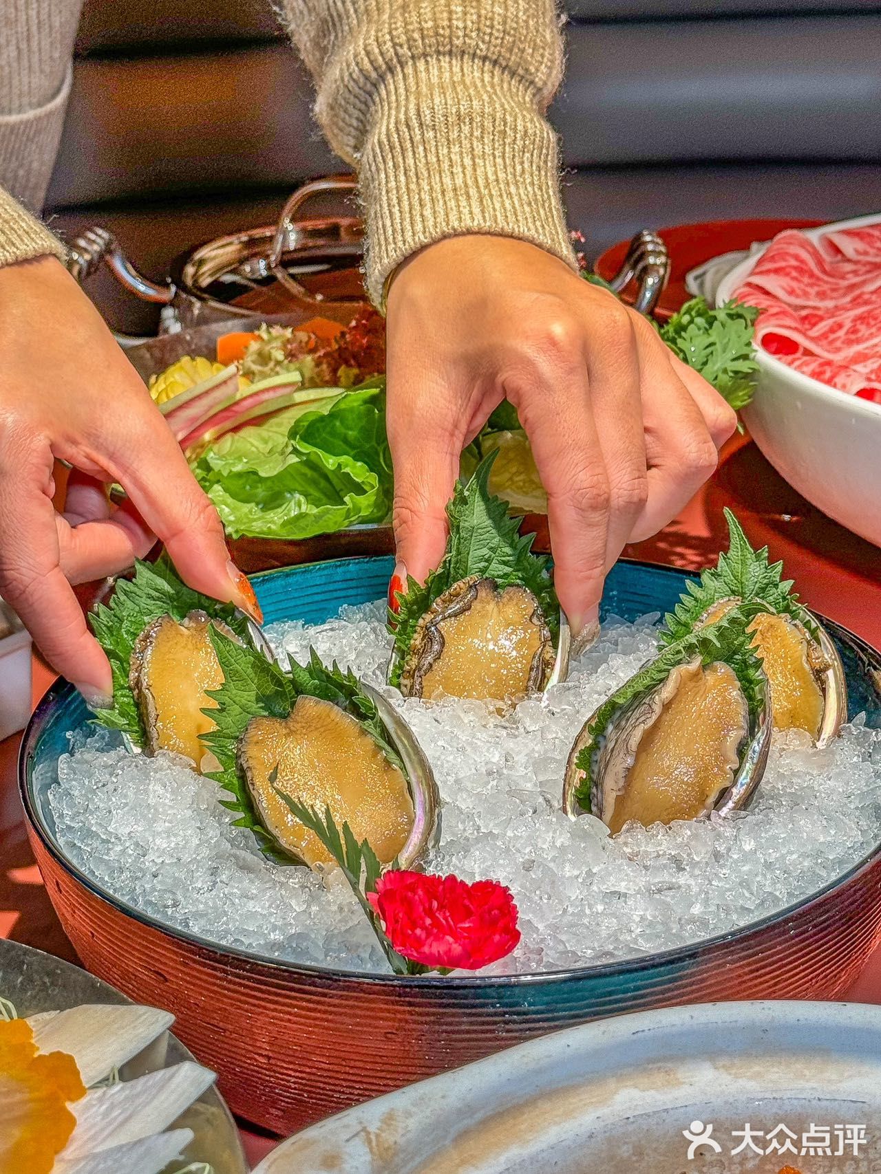 这是海鲜天堂吗？漂亮又美味的海鲜好绝！