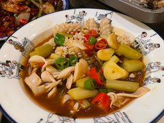 泡椒脆鱿鱼-福苗小骆驼烧烤(大唐不夜城店)