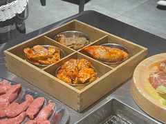 鸡肉四拼-马路牙子烧烤音乐酒馆(望京店)