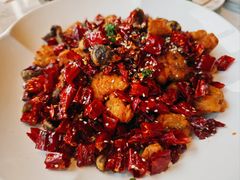 黑鸡枞菌拆骨辣子鸡-拾久(朝阳公园店)