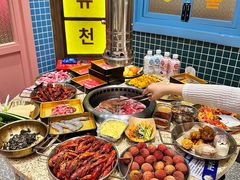 -姜胖胖首尔自助烤肉·蒸汽海鲜大排档(国瑞中心店)
