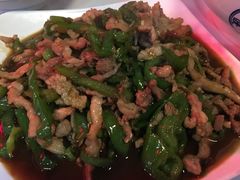 青椒炒肉丝-薇满楼宴会中心(尚城国际购物中心店)