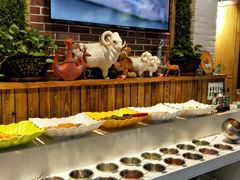 自助取餐区-草原塞蛮羊火锅城(港湾店)
