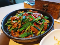 小炒黄牛肉-江味龙虾馆·裸蓝龙虾(南山店)