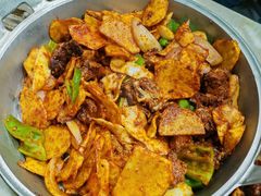 -尕有炕锅烤羊肉