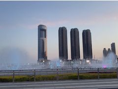 -大连星海广场音乐喷泉
