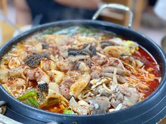 辣炒肥肠锅-屋里家延边朝鲜族冷面(南园店)