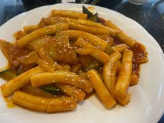 鱼饼炒年糕-桃园中华料理炸酱面(燕儿岛路店)