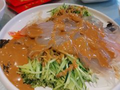 五彩拉皮-添福来墨鱼饺子 · 海鲜东北菜(大连星海·黄浦路店)