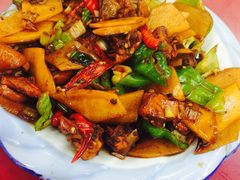 辣子鸡-回味从前农家菜馆(台儿庄古城店)