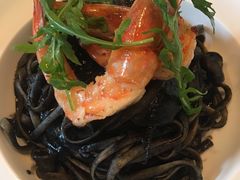 墨鱼汁海鲜意面-UPPER KITCHEN(延安路店)