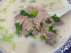 羊肉汤（多肉）-穆得·老周家牛肉烧饼(普利街店)