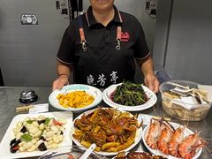 -七的湖·晚芳亭·阳澄湖农家菜·大闸蟹(莲花岛店)