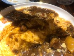 咖喱牛肉蛋包饭-KITON喜豚(清晖园店)