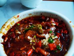 水煮牛肉-北大地皖峰饭馆