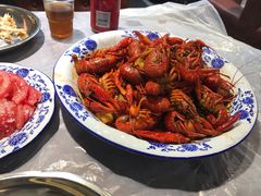 十三香小龙虾-笔墨纸虾之烧烤海鲜虾尾(好爱广场店)
