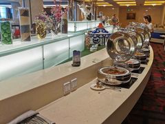 自助取餐区-乌兰湖畔草坪轻奢营地