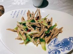 黑腐竹拌芥蓝-雲蜀龙阁·金牌水煮鱼(方庄店)