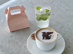 拿铁咖啡-东方美谷JW万豪酒店·The lounge大堂吧