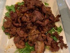 孜然羊肉-京天红酒家(马家堡店)