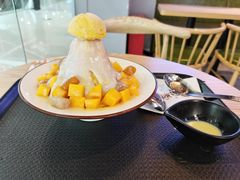 双芋芒果冰沙+炼乳水-鲜芋仙MeetFresh(万达店)