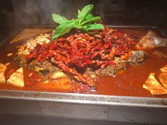 -探鱼·鲜青椒爽麻烤鱼(西南商都店)