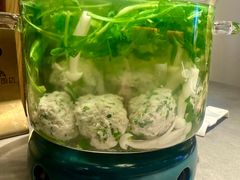 清汤荠菜肉丸-大鹏饭店·金陵家宴(奥体中心店)