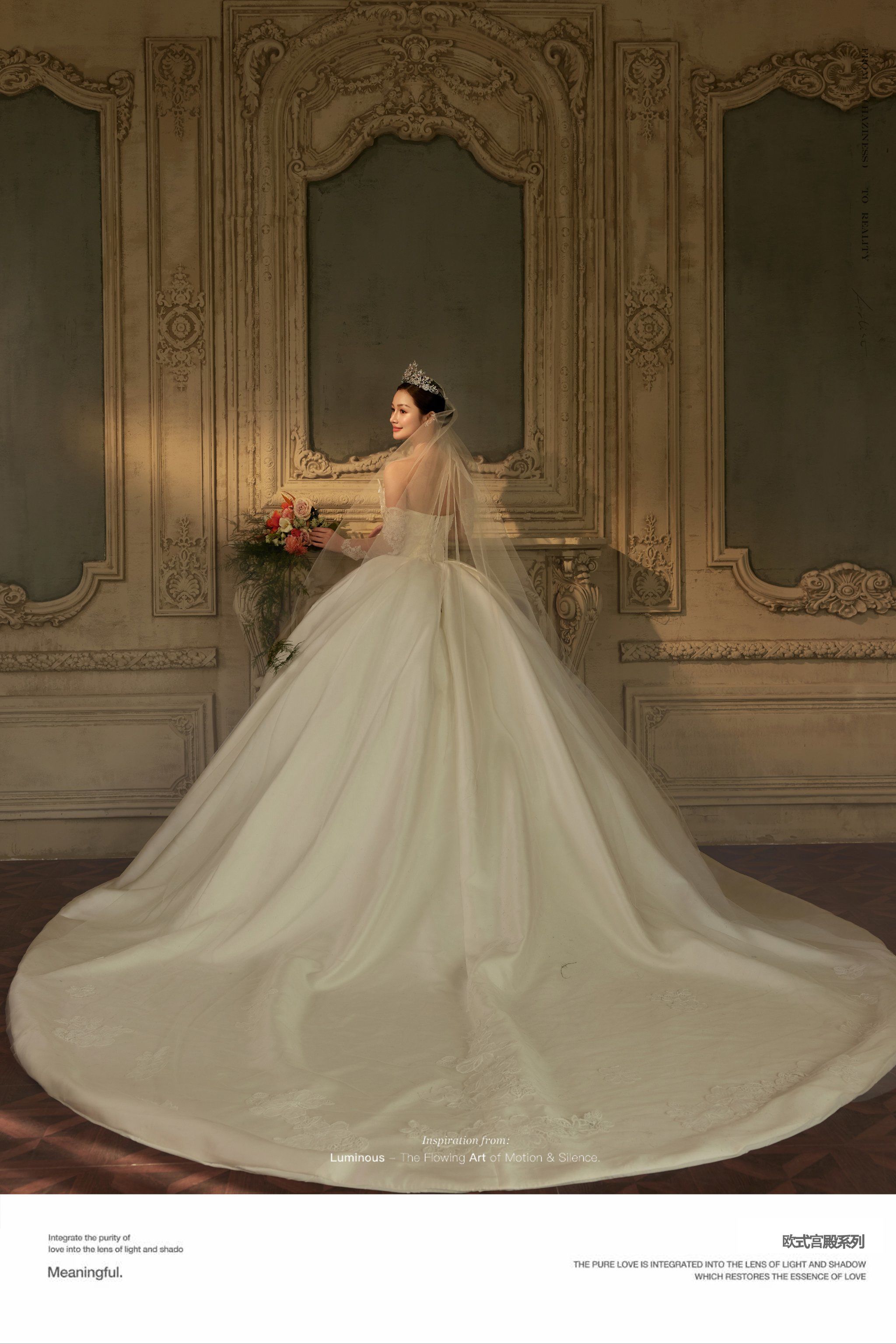 高级感拉满👑看起来高贵的欧式宫廷风婚纱照