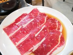调味牛五花-釜山火炉·海鲜烤肉(紫藤路店)