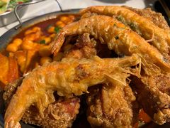 必点炸鸡翅配年糕-HOTISLAND海鸡岛·韩国料理(江南西店)