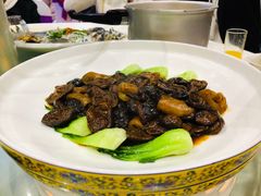 花菇焖海参-雅和生态渔庄·宜城锅巴饭(龙灵山公园店)