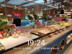 自助取餐区-千滋百味自助海鲜烤肉(布吉景华店)