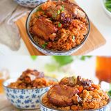 芋头排骨焖饭！稳准狠❗️上班族轻松搞定💯
