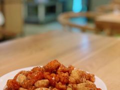黑蒜子牛肉粒-陈傻子餐厅(世纪都会店)