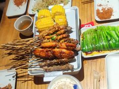 烤羔羊肉串-木屋烧烤(Ipark店)