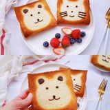 可爱到犯规的手绘烤吐司🍞巨简单❗️孩子最爱