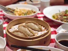 韭菜鸡蛋虾仁莜面饺子-西贝莜面村(上海百联西郊店)