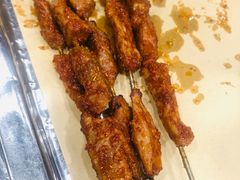 烤羊板筋-大漠烤肉(盘旋路店)