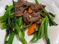 芥兰炒牛肉-文记壹心鸡(宝华路店)