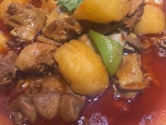 大盘鸡拌面-品回味清真西北楼(宁波首店)