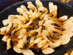 排骨豆角卷子-华盛园卷子王农家菜水库鱼