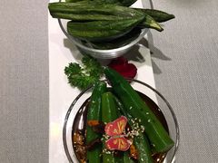 双味有机秋葵-竹雨堂创意中国菜(裕华店)