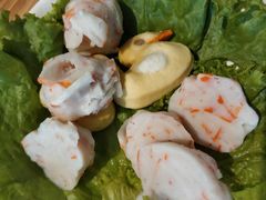 虾丸鱼丸-珍巴奴毛肚牛肉小火锅(四惠店)