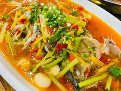 活渡鲈鱼-盐与味葱葱鲫鱼•自贡菜江湖菜(春熙店)